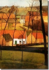 Le Coin du Village 1926--Valerius de Saedeleer-1876-1946
