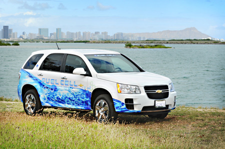 GM fuel cell vehicle