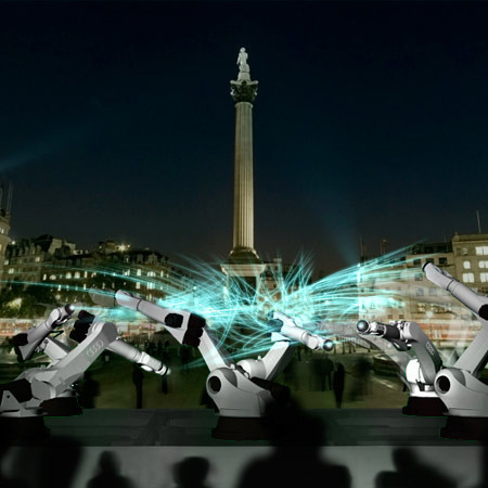 London Weisshaar installation