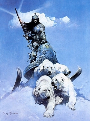 Frank Frazetta - Silver Warrior