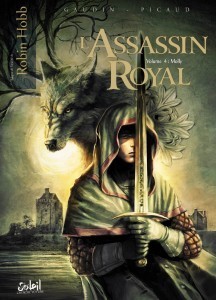 Cover art for French Graphic Novel 'Assassin Royal' 4