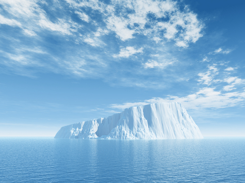 glacial ice cap