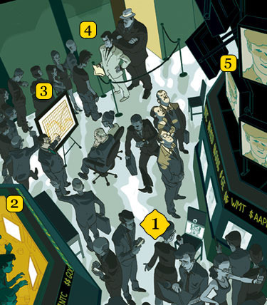 Stock Exchange illustration