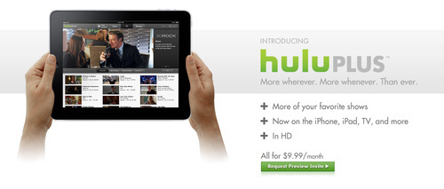 Hulu Plus is Real: /Month for iPhone, iPad and TV Viewing