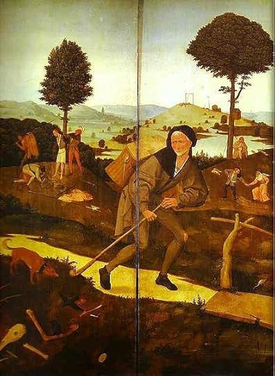 From the Haywain Triptych by Hieronymus Bosch