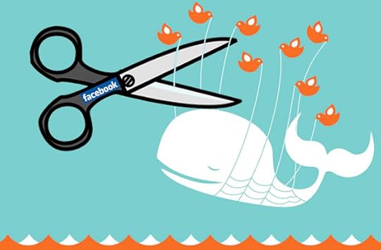 Facebook scissors tweet