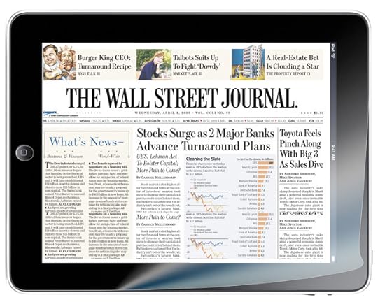 Wall Street Journal on iPad