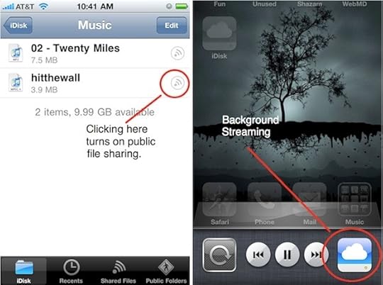 iTunes streaming