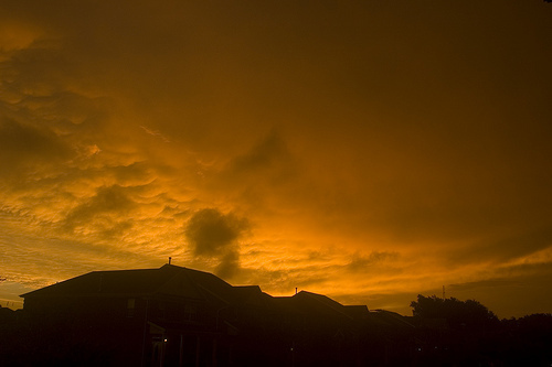 Red sky at morning