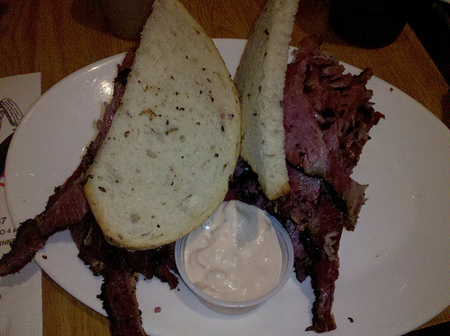 Hot Pastrami At Carnegie Deli
