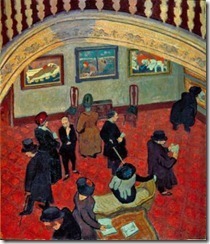 Gauguins and Connoisseurs at the Stafford Gallery- 1911-Spencer Gore