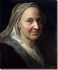 Balthasar Denner--Portrait of an Old Woman--c. 1720