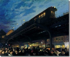 John Sloan--Six o' Clock, Winter 1912