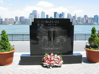 Sept 11 monument in Jersey City. Pictures, Images and Photos