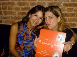 Val and Carla after my reading at Barnes & Noble Wednesday