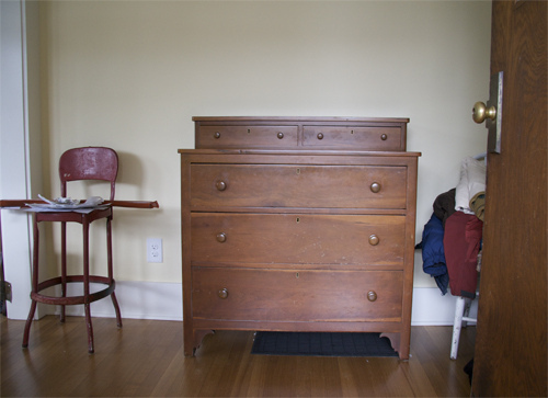 dresser before