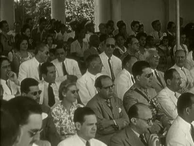 Acto en Columbia. Celebración del cuatro de Septiembre. (1943)