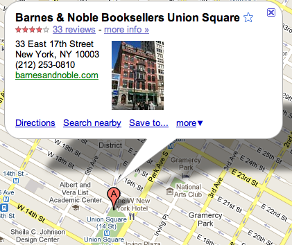 B&N union square
