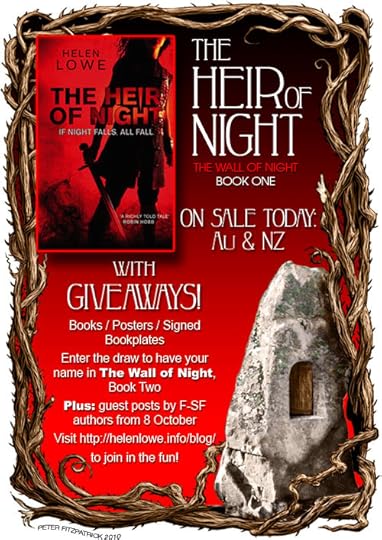 heir of night release flyer 2a 1 Guest post for The Heir Of Night Launch