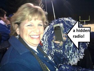 Hidden radio