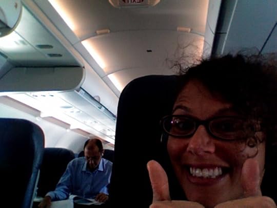 Plane Blogging