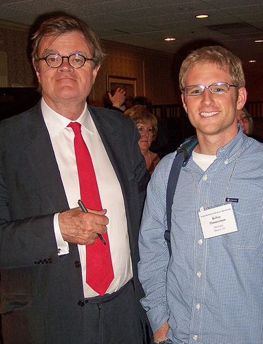 Kelsey and Garrison Keillor