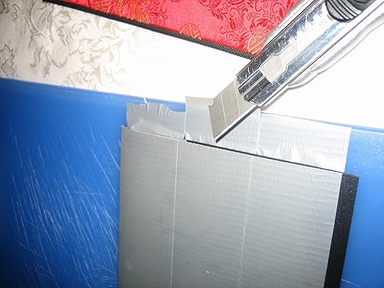 cutting the duct tape