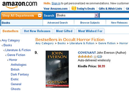 Covenant on Amazon Bestsellers