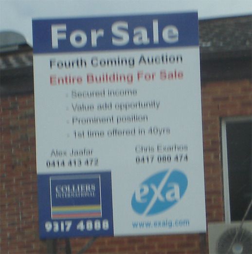 fourth coming auction Weve tried three times already
