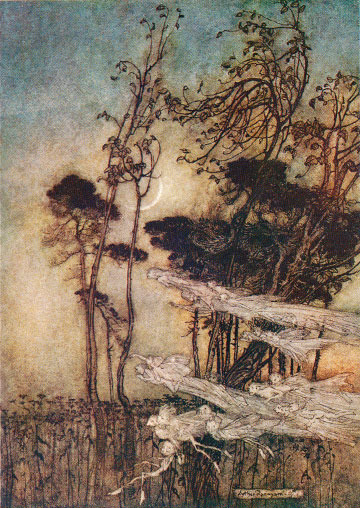A Midsummer Night's Dream by Arthur Rackham