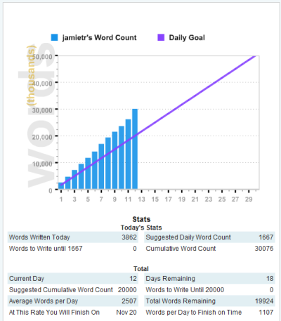 NaNoWriMo 2010 Day12 session 2