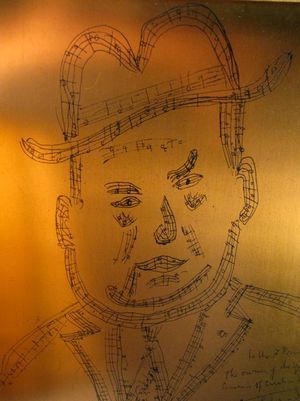 Darius Milhaud Self-Portrait