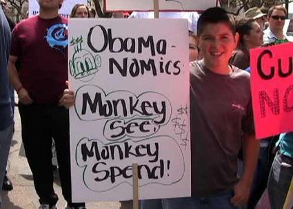 tea party sign