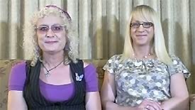 Image: Autumn Sandeen (L) and Allyson Robinson (R) at the 2010 Southern Comfort Conference