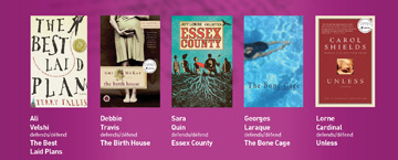 Canada Reads Final Five