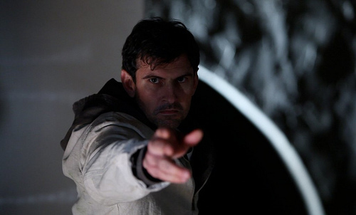 Frame grab--Ray throwing ghost knife