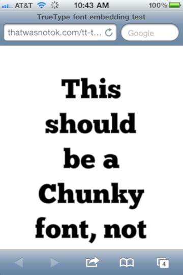 TrueType font embedding in iPhone, Hallelujah!