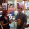 Sylvie Elsmore & More Than Luck author, Adam Stebbing