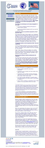 Thumbnail Link: National Center For Transgender Equality (NCTE) eblast 'Attention Transgender Service Members: It is NOT Safe To Come Out As Transgender'