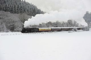 AY54719236A steam train is 