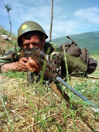 IP592461ALBANIAN SOLDIER EX