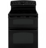 JB870DRBB GE® 30" Free-Standing Electric Dual Cavity Range - Black