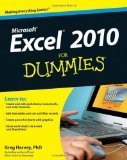 Excel 2010 For Dummies (For Dummies (Computer/Tech))