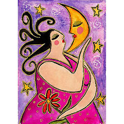 Wyanne Thompson Kissing The Moon Voluptuart