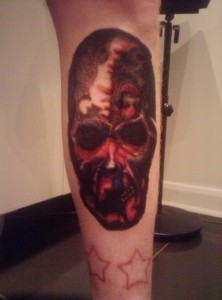 Nick Pinchy's Autumn tattoo