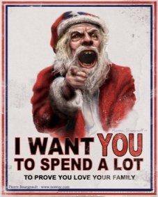 Spend a Lot Santa