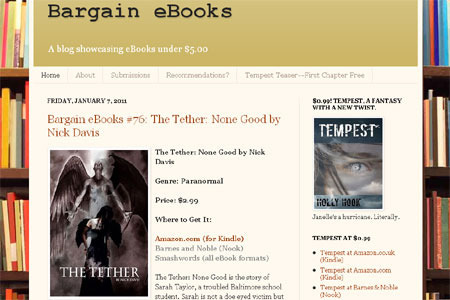 The Tether on Bargain eBooks