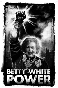 betty white power poster