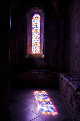 Reflected Stained Glass