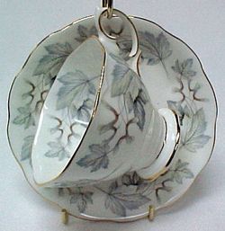 Silver maple teacup